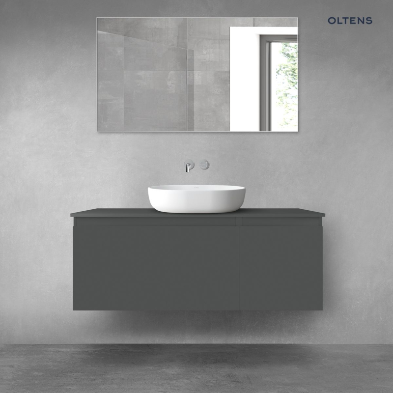 Vernal zestaw mebli łazienkowych 120 cm z blatem grafit mat OLTENS 68250400