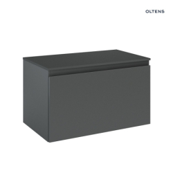 Vernal szafka 80 cm podumywalkowa wisząca z blatem grafit mat OLTENS 68127400