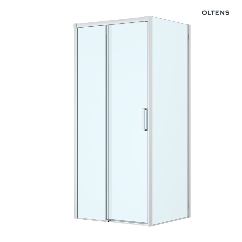 Breda kabina prysznicowa 100x90 cm prostokątna chrom/szkło przezroczyste OLTENS 20224100
