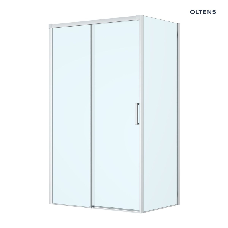 Breda kabina prysznicowa 120x90 cm prostokątna chrom/szkło przezroczyste OLTENS 20226100