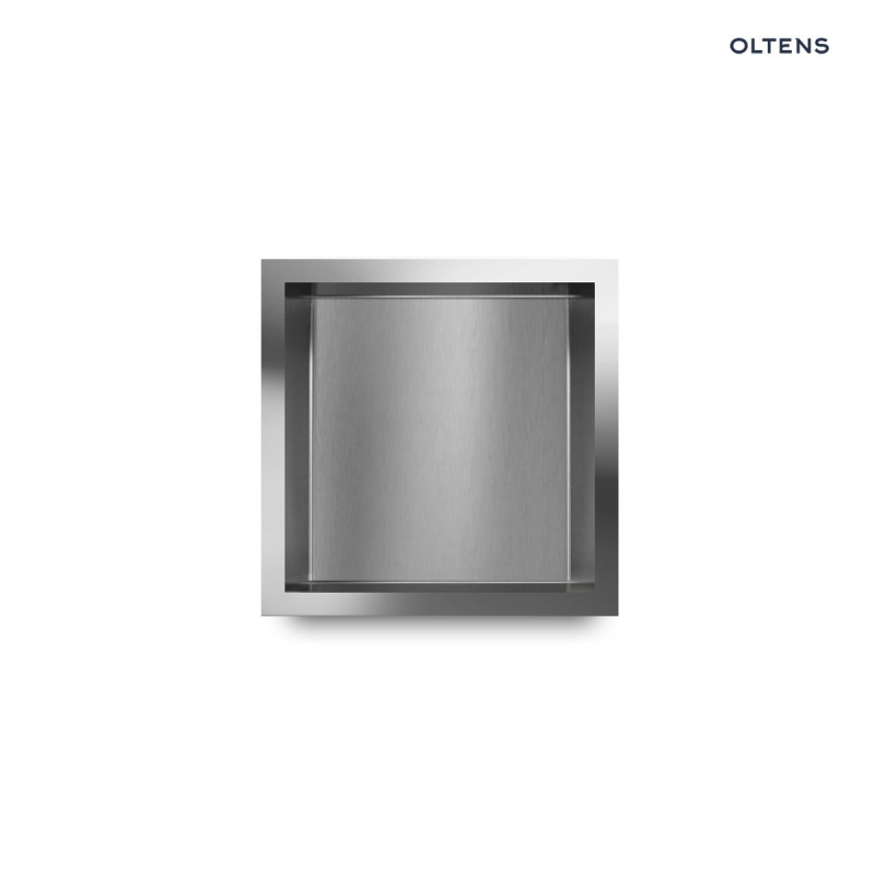 Grotta półka wnękowa 30x30x10 cm stal nierdzewna OLTENS 97000100