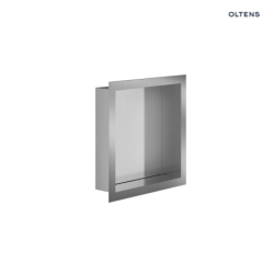 Grotta półka wnękowa 30x30x10 cm stal nierdzewna OLTENS 97000100