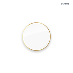 Nordlis lustro 60 cm okrągłe z oświetleniem LED i systemem Klarglas OLTENS 64100800