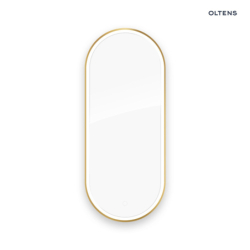 Nordlis lustro 50x120 cm owalne z oświetleniem LED i systemem Klarglas OLTENS 64104800