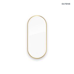 Nordlis lustro 40x90 cm owalne z oświetleniem LED i systemem Klarglas OLTENS 64113800