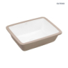 Drammen umywalka 48x36,5 cm podblatowa z powłoką SmartClean prostokątna biała OLTENS 40606000