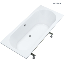 Lykke wanna 180x80 cm prostokątna akrylowa biała OLTENS 10014000