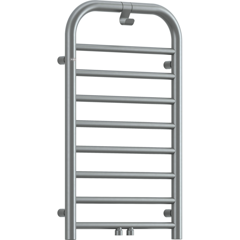 Grzejnik łazienkowy - wysokość 85 cm Silia stalowy mat DEANTE AGI_FG31