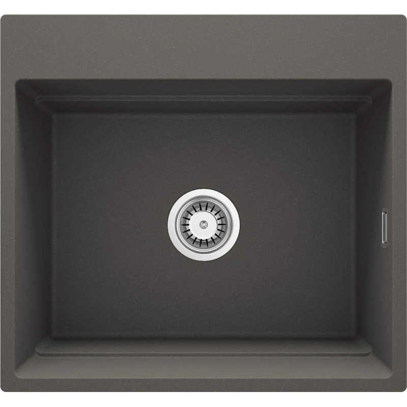 Zlewozmywak granitowy magnetyczny 1-komorowy Magnetic antracyt metalik DEANTE ZRM_T10A