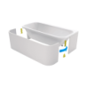 Obudowa Flex do Wanny Arana EXCELLENT OBEX.ARA.18WH