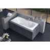 Uchwyt Wannowy Prosty 2 Szt. Chrom EXCELLENT WAEX.U320.CR-2