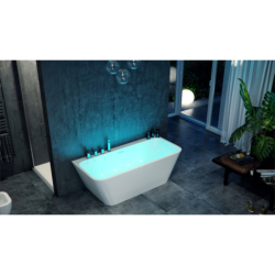 System podwodnego oświetlenia 4-LED z wanną przyścienną Lila 2.0, 170 cm EXCELLENT WAEX.LIL2.LED4170WHP