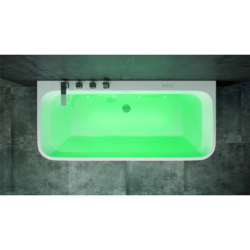 System podwodnego oświetlenia 4-LED z wanną przyścienną Lila 2.0, 150 cm EXCELLENT WAEX.LIL2.LED4150WHP