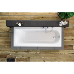 Aurum Wanna 160X70 Biała Slim EXCELLENT WAEX.AUR16WHS