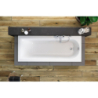 Aurum Wanna 160X70 Biała Slim EXCELLENT WAEX.AUR16WHS