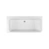 System podwodnego oświetlenia 4-LED z wanną narożną Lila 2.0, 160 cm, lewą EXCELLENT WAEX.LIL2.LED4160LWHN