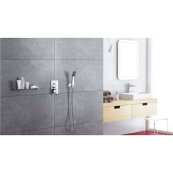 Actima Square Słuchawka Prysznic. Chrom EXCELLENT ARAC.SH.SQ1590