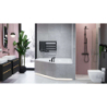 PI Bateria Wannowa 3-otworowa czarny EXCELLENT AREX.1234BL