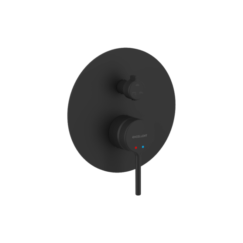 PI Bateria Prysznic-Wanna P/T 3F Black EXCELLENT AREX.1247BL