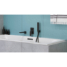 Keria Bateria Prysznic-Wanna P/T Czarna EXCELLENT AREX.2045BL