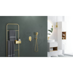 Corido Lustro LED 80cm Okrągłe Złote EXCELLENT DOEX.CO080.GL