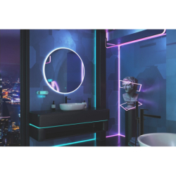 Lumiro Lustro LED 60cm Okrągłe Mata EXCELLENT DOEX.LU060.AC