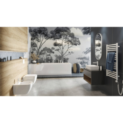 Revia lustro owalne 100x50 biały mat EXCELLENT DOEX.RE100.050.WH