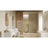 Revia lustro owalne 100x50 biały mat EXCELLENT DOEX.RE100.050.WH