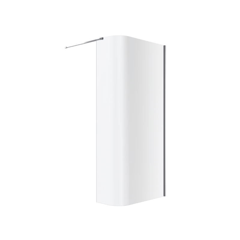 Vidoq walk-in ścianka gięta 83x200cm chr EXCELLENT KAEX.1507.830.LP.CR