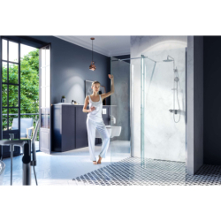 Vidoq walk-in ścianka gięta 83x200cm chr EXCELLENT KAEX.1507.830.LP.CR