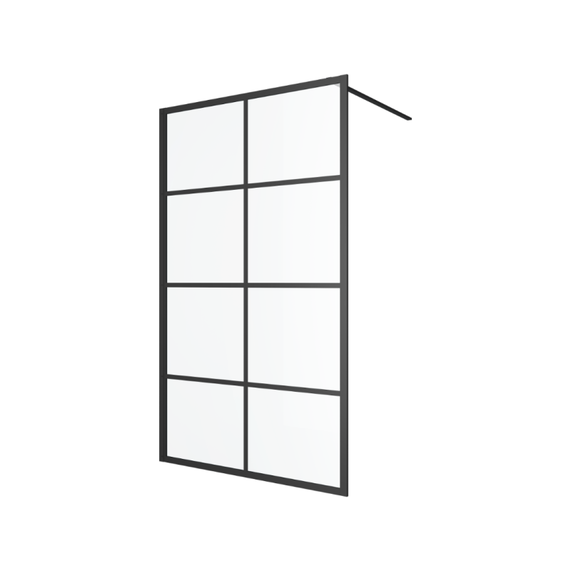 Fabrika Walk-in Ścianka 120X200 Czarna EXCELLENT KAEX.4006.1200.LP
