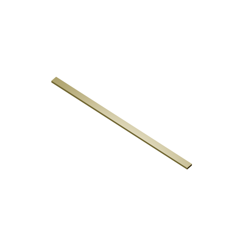 Ortigo wspornik kabiny 120 cm do  docięcia, złoty połysk EXCELLENT KAEX.5099.GL