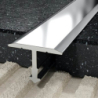 Profil T fugowy 14 mm, długość 250 cm aluminiowy, elektropoler srebrny EXCELLENT LIPBAFAEP.14/250