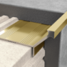 Profil QN narożny ochronny 12 mm długość 250 cm, aluminiowy, elektropoler złoty EXCELLENT LIPNAEPZ.12/250