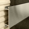 Profil U Listello 30 mm, długość 250 cm aluminiowy, anodowany inox szczotkowany EXCELLENT LIPOASSZIN.09/30/250
