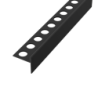 Profil brodzikowy 120 cm, spadkowy lewy stal nierdzewna, czarny mat EXCELLENT LIPSBSCZ.L/120