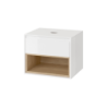 Tuto Szafka Z Blatem 60 Biały/Dąb EXCELLENT MLEX.0102.600.WHBL