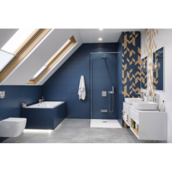 Tuto Szafka Z Blatem 60 Biały/Dąb EXCELLENT MLEX.0102.600.WHBL