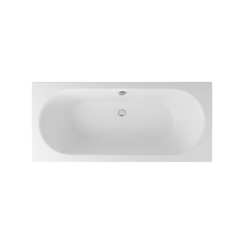 Oceana Slim wanna prostokątna 160X75 cm biały mat EXCELLENT WAEX.OCE16EDMS