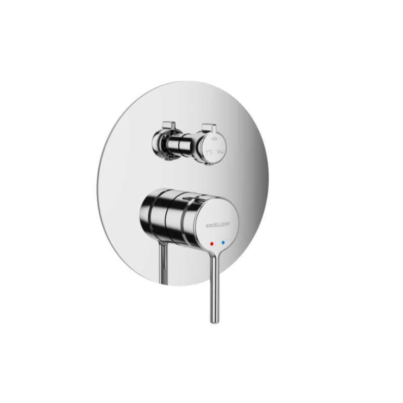 PI Bateria Prysznic-Wanna P/T 3F Chrom EXCELLENT AREX.1247CR