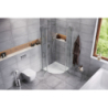 Brodzik ARDA półokr.90x90 Biały EXCELLENT BREX.1504.090.090.WHN