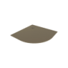 Brodzik ARDA półokr.90x90 Cappucino EXCELLENT BREX.1504.090.090.CAN