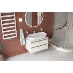 Sense Brodzik Pół. Kompakt 100X100 Biały EXCELLENT BREX.SEN10WHC