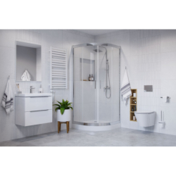 Sense Brodzik Pół. Kompakt 100X100 Biały EXCELLENT BREX.SEN10WHC