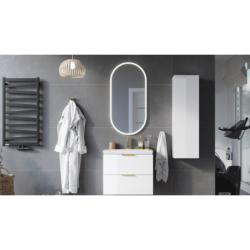 Lumiro Lustro LED 100x50cm Owalne Mata G EXCELLENT DOEX.LU100.050.AC