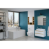 Tuto Szafka Wisz.Prawa Front 40x80 Bia/D EXCELLENT MLEX.0107.400.BLWH