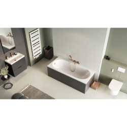 Conti grzejnik łazienkowy 143x50 cm, biały mat EXCELLENT GREX.CO143.WH
