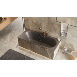 Oceana Slim wanna prostokątna 170X75 cm szary mat EXCELLENT WAEX.OCE17CMMS