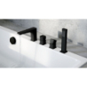 Simple Przelew Wannowy Automat.80 Czarny EXCELLENT AREX.A65BL