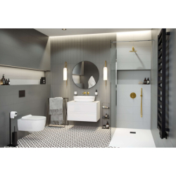 Vidoq walk-in ścianka prysznicowa prosta 80x200 cm, powłoka Clean Control, chrom EXCELLENT KAEX.1506.K.800.CR